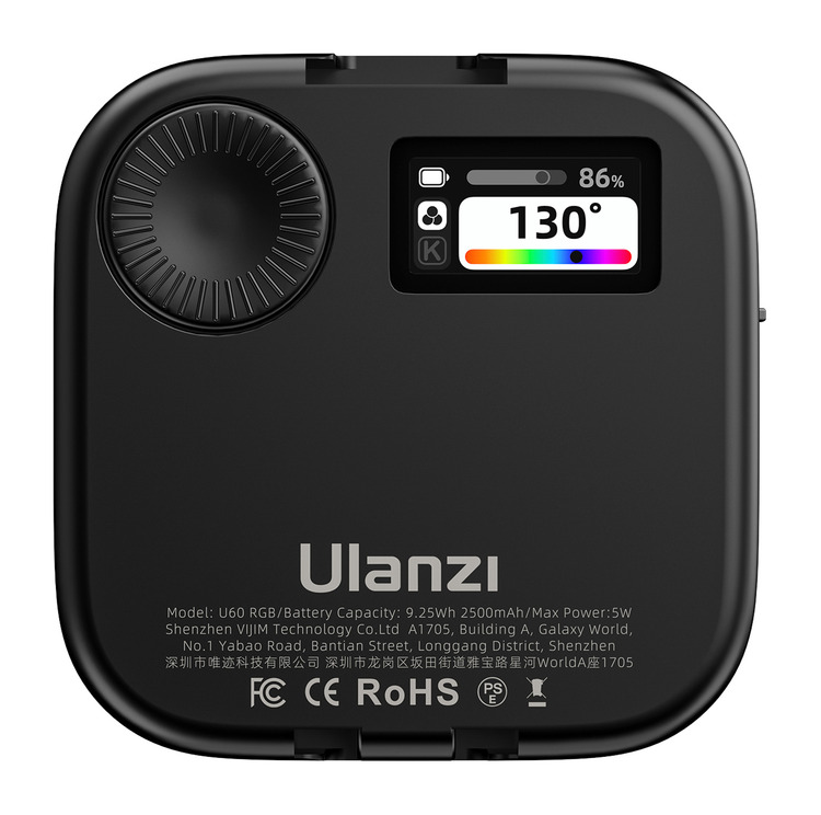 Lampa LED Ulanzi U60 - RGB, WB (2500 K - 9000 K)