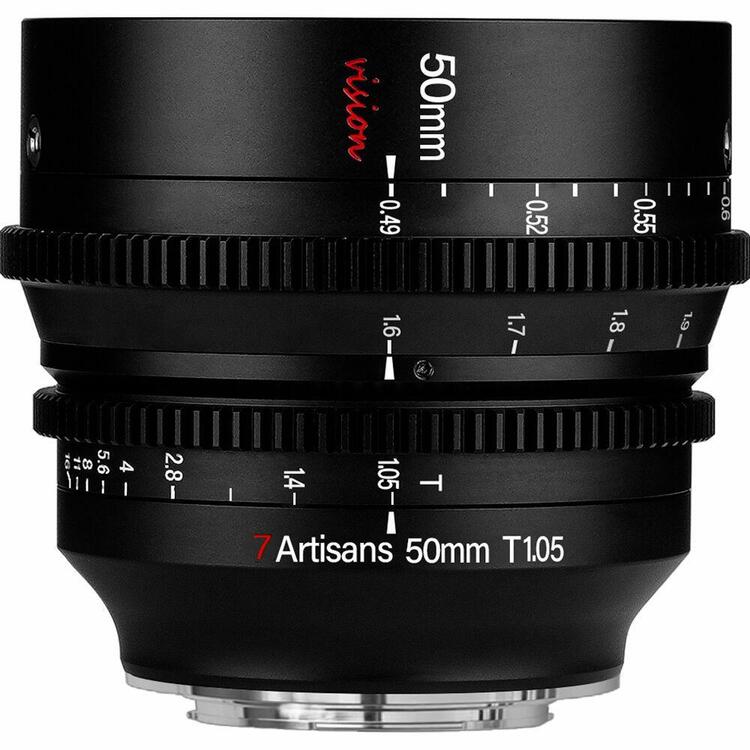 7artisans Vision 50mm T/1.05 (Canon R)