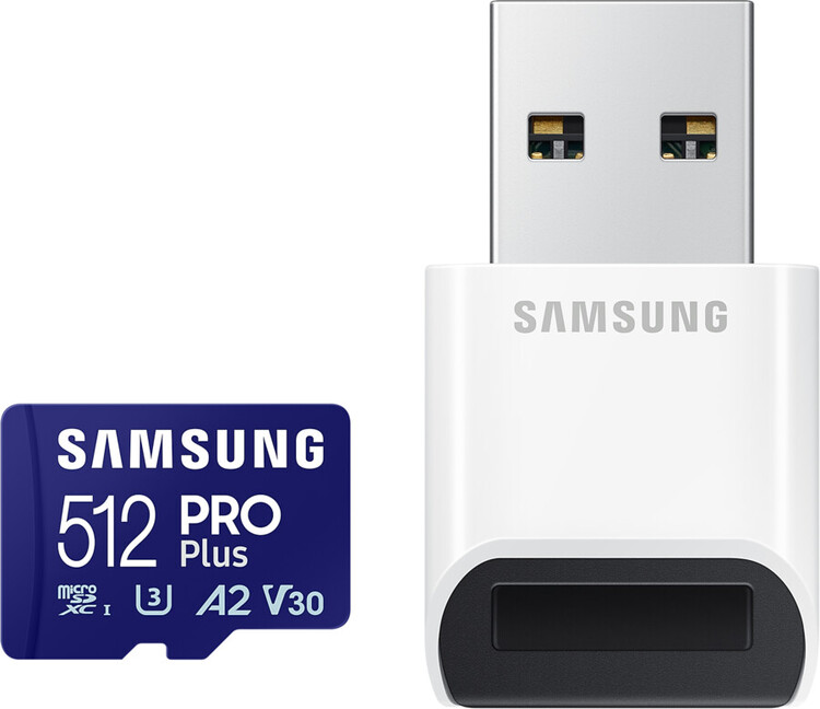 KARTA SAMSUNG microSD z czytnikiem SDXC PRO Plus 512GB