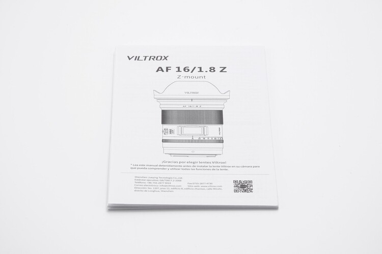 VILTROX AF 16mm 1.8 (Nikon Z)