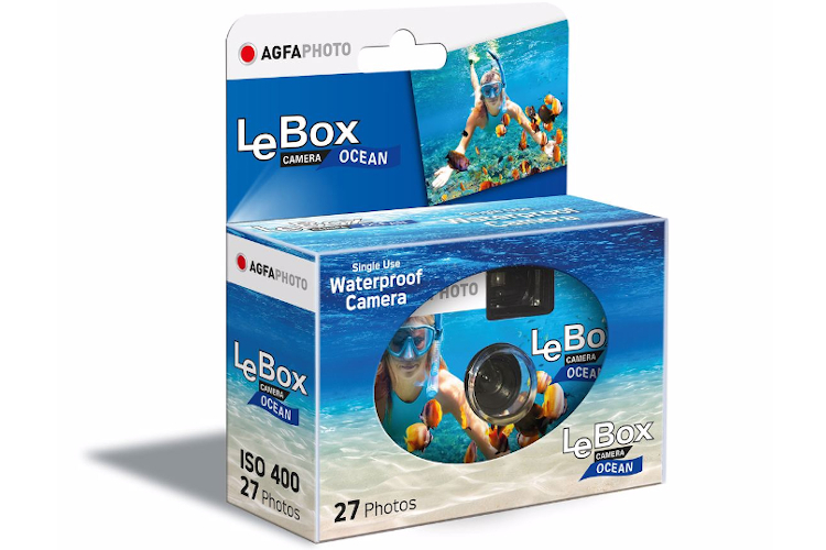 Aparat jednorazowy AGFA LeBox 27 ISO 400 Ocean