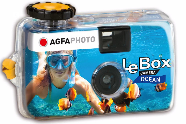 Aparat jednorazowy AGFA LeBox 27 ISO 400 Ocean