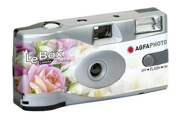 Aparat jednorazowy Agfa LeBox 27 ISO 400 Wedding Flash
