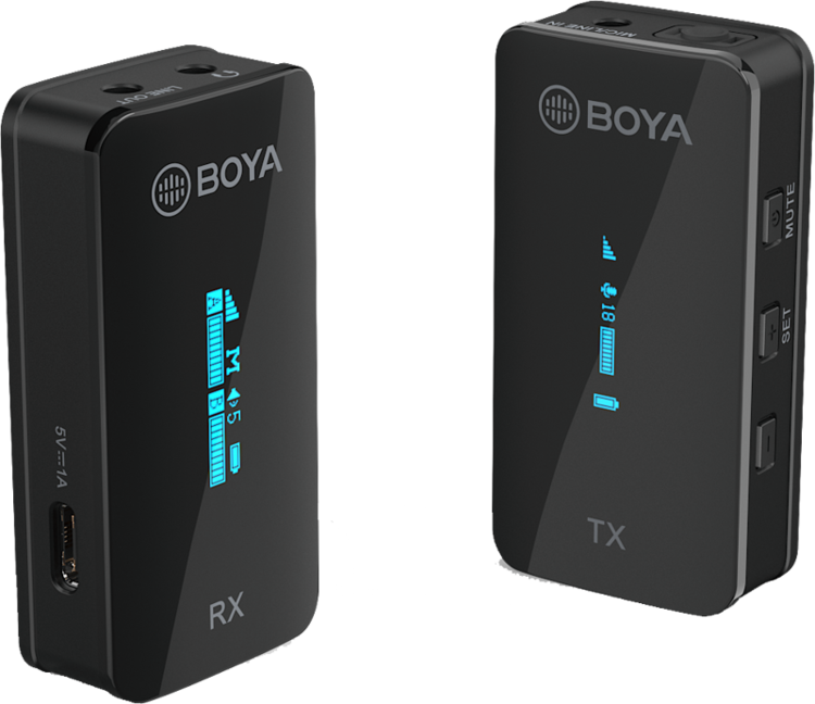 bezprzewodowy system mikrofonowy BY-XM6-S1