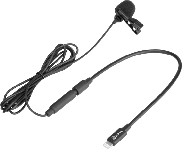 Mikrofon krawatowy Boya BY-M2 (iOS)