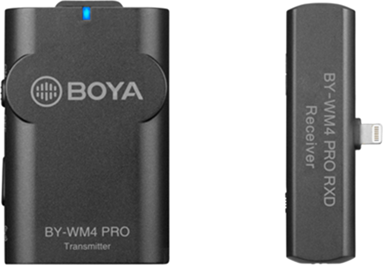 bezprzewodowy mikrofon 2.4G Boya BY-WM4 PRO-K3 (iOS)