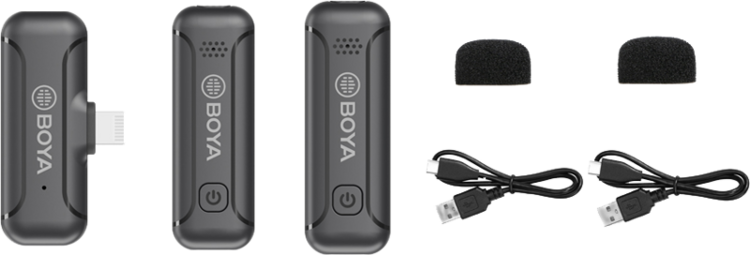 Zestaw mikrofonowy 2.4G Boya BY-WM3T2-D