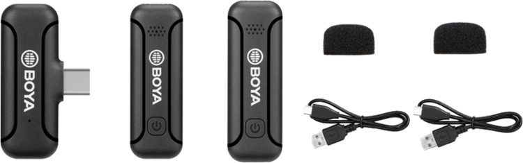Zestaw mikrofonowy 2.4G Boya BY-WM3T2-U