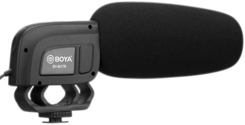 Mikrofon Kierukowy Boya BY-M17R -On-Camera Shotgun Microphone