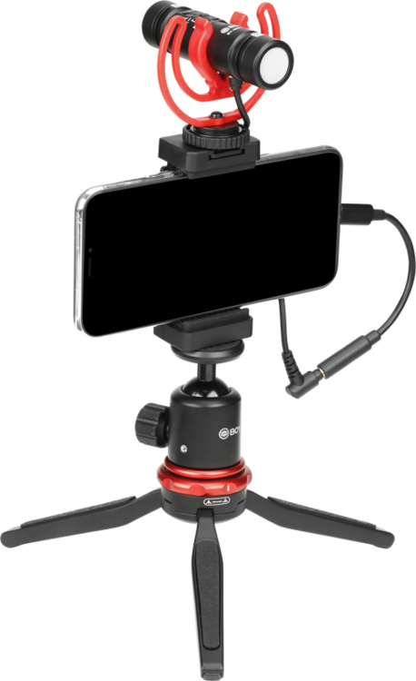 Mikrofon Kierukowy Boya BY-MM1 PRO -Dual-Capsule Mini Shotgun Microphone