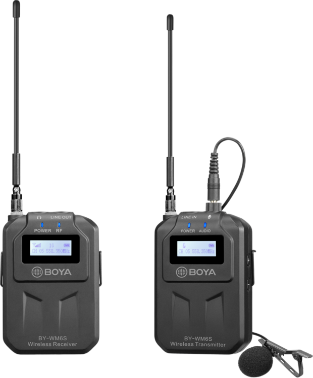 Bezprzewodowy system mikrofonowy Boya BY-WM6S