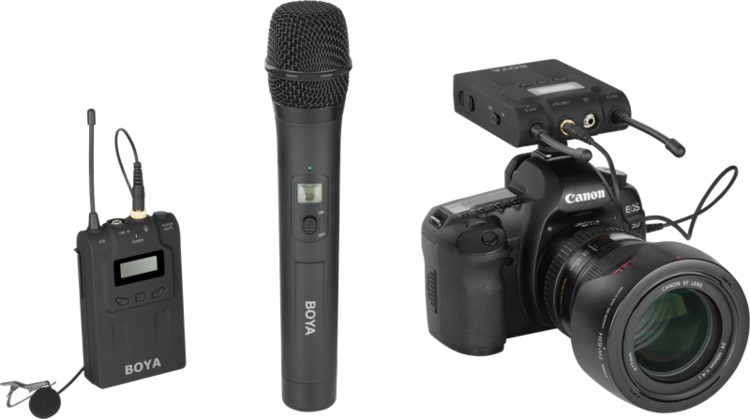 Bezprzewodowy mikrofon Boya BY-WHM8 PRO