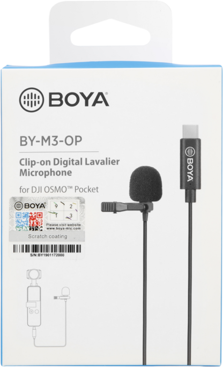 Mikrofon krawatowy do Osmo Boya BY-M3-OP