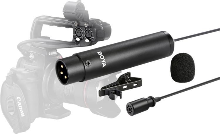 Mikrofon krawatowy XLR Boya BY-M4OD