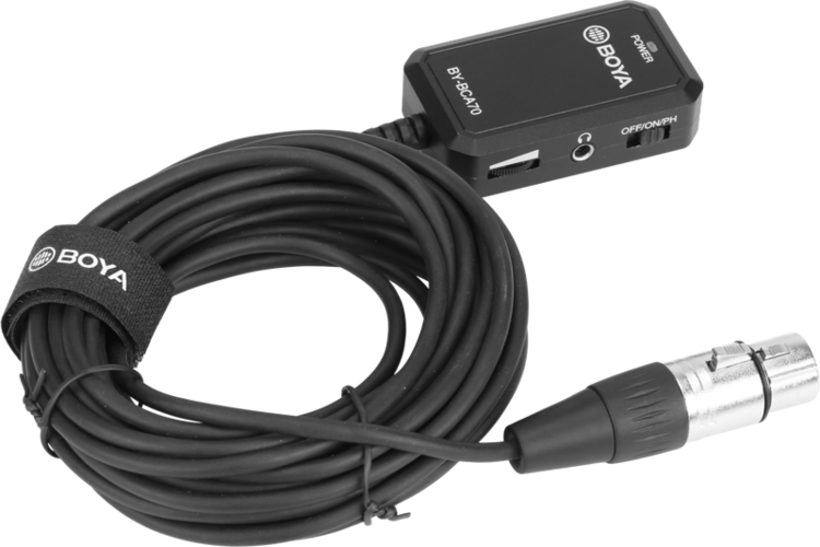 Adapter kablowy 6m XLR na USB Boya BY-BCA70