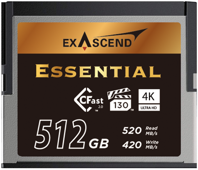 Karta pamięci ExAscend Essential CFast 2.0 512 GB