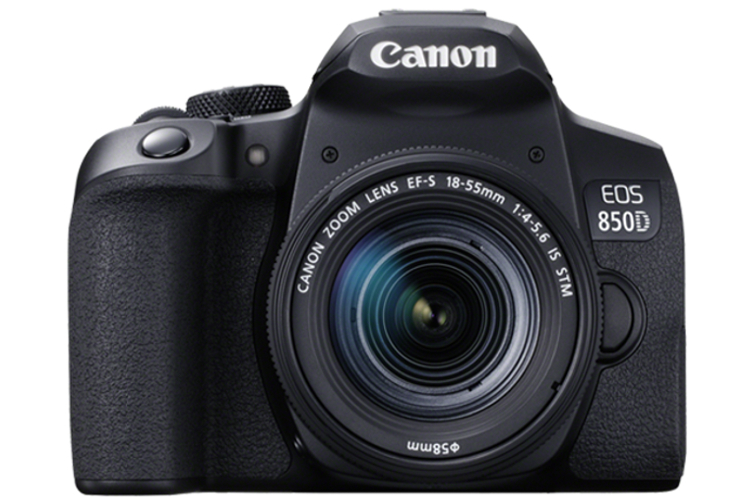 Canon EOS 850D z ob. 18-55mm