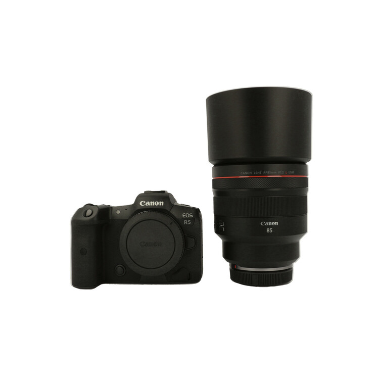 Zestaw Canon EOS R5 body + Canon RF 85mm f/1.2L USM