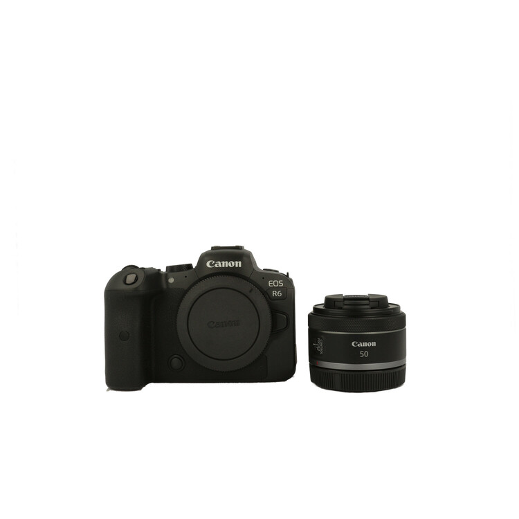 Canon EOS R6 body + Canon RF 50/1.8 STM