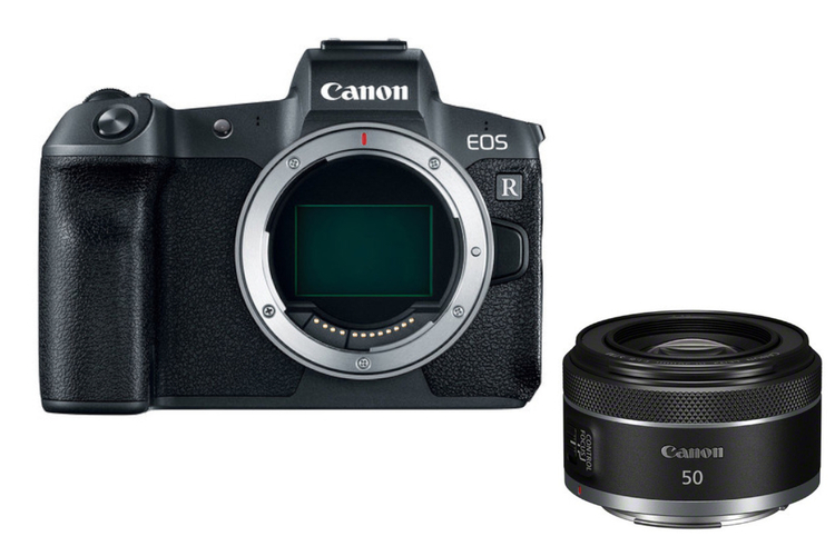 Zestaw Canon EOS R Body+ Canon RF 50mm 1.8 STM