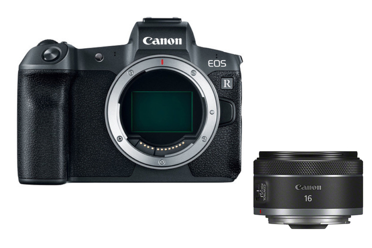 Zestaw Canon EOS R Body+ Canon RF 16mm f/2.8 STM