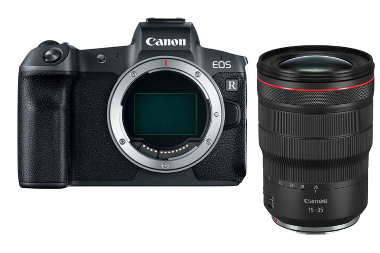 Zestaw Canon EOS R Body+ Canon RF 15-35mm f/2.8 L IS USM
