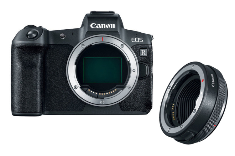 Zestaw Canon EOS R Body + Adapter Canon EF-EOS R Control Ring