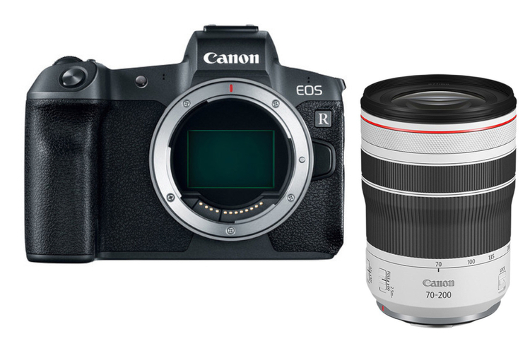 Zestaw Canon EOS R Body + Canon RF 70-200 f/4L IS USM