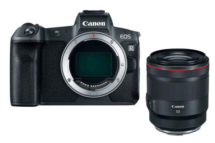 Zestaw Canon EOS R Body+ Canon RF 50mm f/1.2 L USM