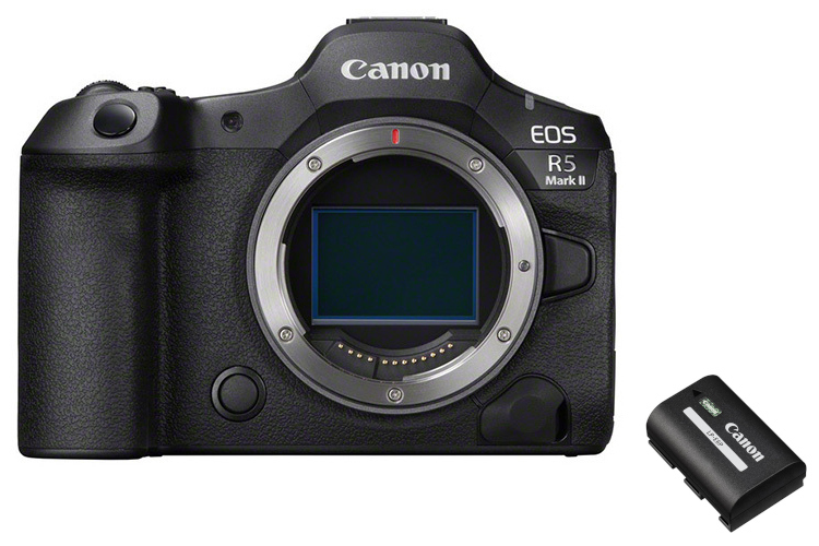 Zestaw Canon EOS R5 Mark II Body z Akumulator Canon LP-E6P