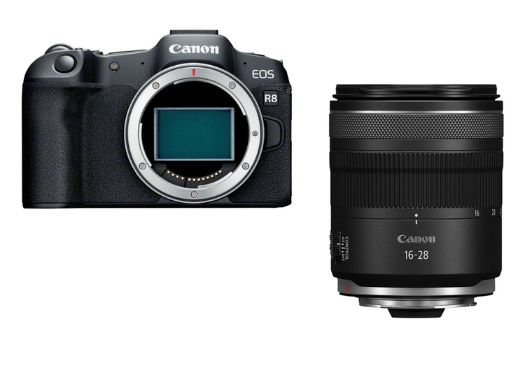 Zestaw Canon EOS R8 Body + RF 16-28mm f/2.8 IS STM