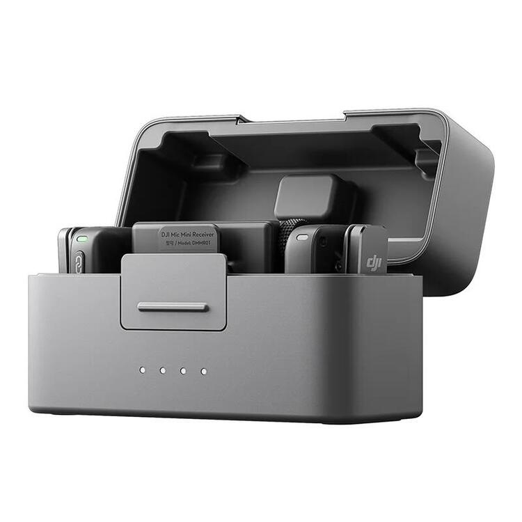 System mikrofonów bezprzewodowych DJI MINI MIC Zestaw (2TX+1RX+Etui ładujące)