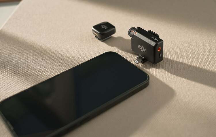 Adapter LIGHTNING do systemu mikrofonów bezprzewodowych DJI MINI MIC