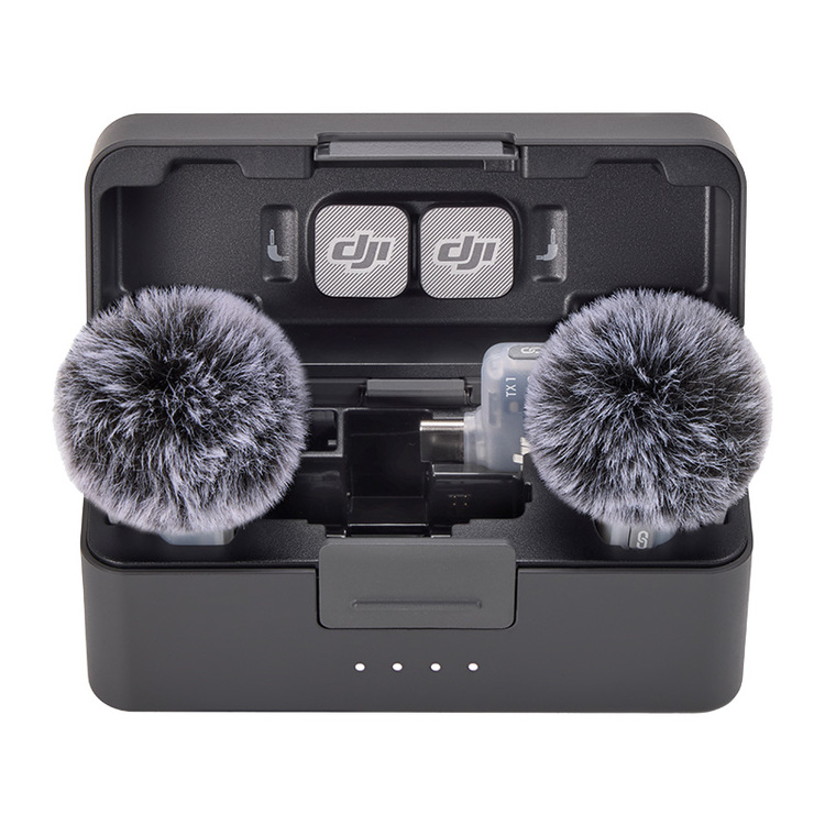 System mikrofonów bezprzewodowych DJI Mic Mini 2 Zestaw (2 TX + 1 Mobile RX + etui ładujące)