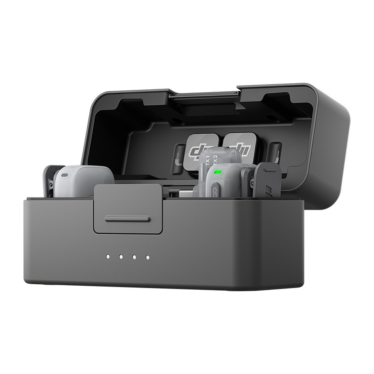 System mikrofonów bezprzewodowych DJI Mic Mini 2 Zestaw (2 TX + 1 Mobile RX + etui ładujące)
