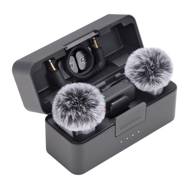 System mikrofonów bezprzewodowych DJI Mic Mini 2 Zestaw (2 TX + 1 RX + etui ładujące)