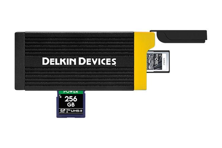 Czytnik kart DELKIN SD UHS II i CFexpress A