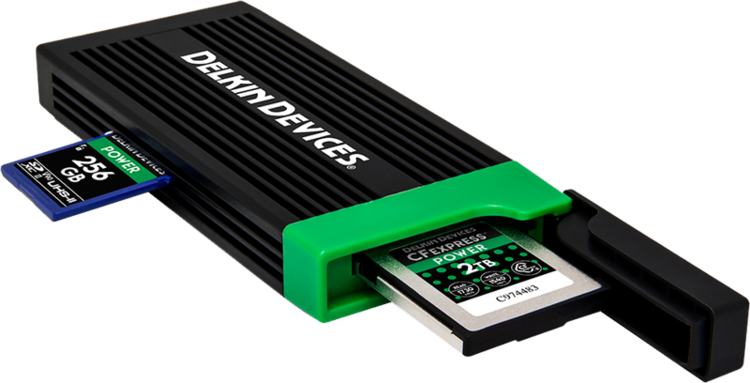 Czytnik kart DELKIN SD UHS II i CFexpress B