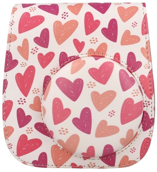 Pokrowiec na aparat Instax Mini 12 Hearts/C8540