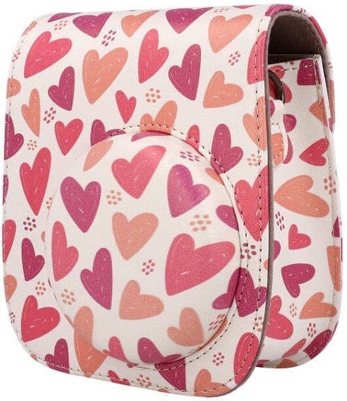 Pokrowiec na aparat Instax Mini 12 Hearts/C8540