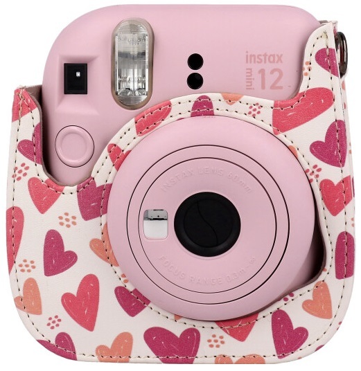 Pokrowiec na aparat Instax Mini 12 Hearts/C8540
