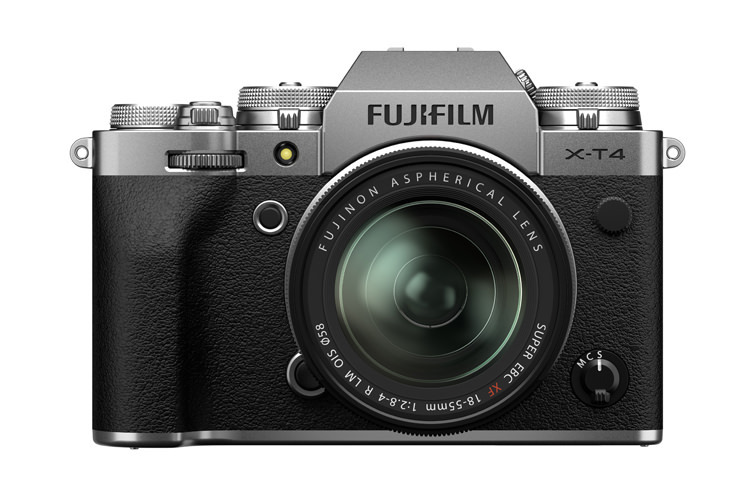 Fujifilm X-T4 Body (srebrny) z ob. 18-55mm f/2.8-4 R