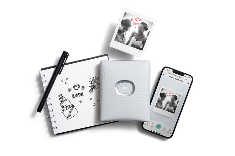 Drukarka Fujifilm Instax Square Link White  