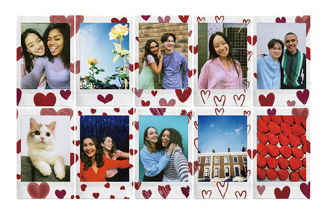 Wkład Fujifilm Instax Mini 10 Heart Sketch