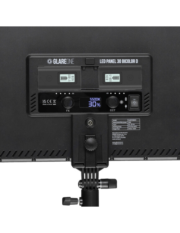 Panel LED GlareOne 30 BiColor D