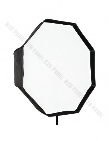 Softbox oktagonalny GlareOne Parasolkowy 80 cm z dyfuzorem do lamp reporterskich