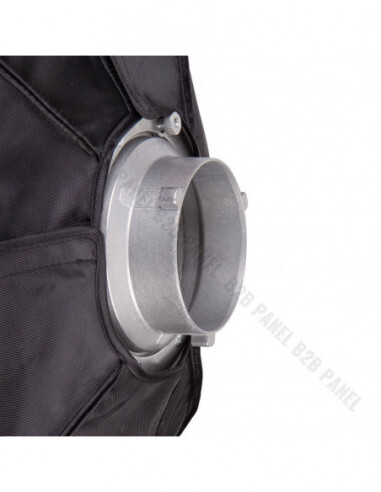 Softbox GlareOne szybki montaż Easy Fold 30x120 cm - mocowanie bowens