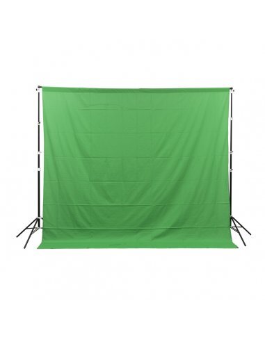 Tło Green Screen GlareOne materiałowe 3x3
