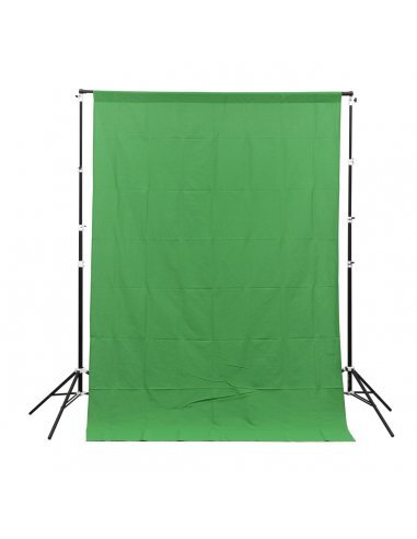 Tło Green Screen GlareOne materiałowe 1,8x3
