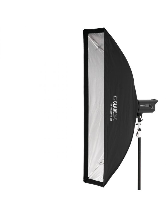 Softbox GlareOne 35x140 cm PRO - mocowanie bowens